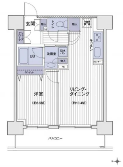 エスティメゾン大島 1204