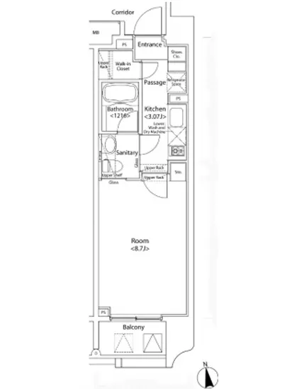 プライマル新宿若松町 509