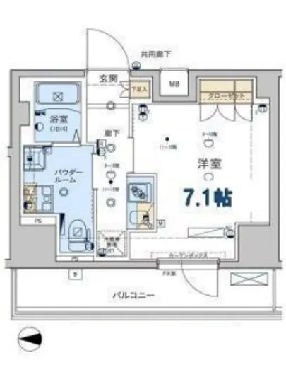 ジェノヴィア東日本橋駅前グリーンヴェール 1005