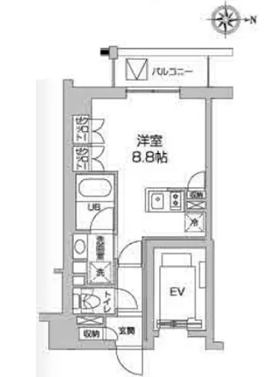 レジディア高円寺 302