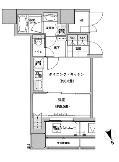 ウエストパークタワー池袋 1301