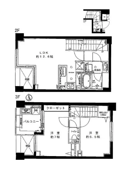 オープンレジデンス赤坂テラス 2F