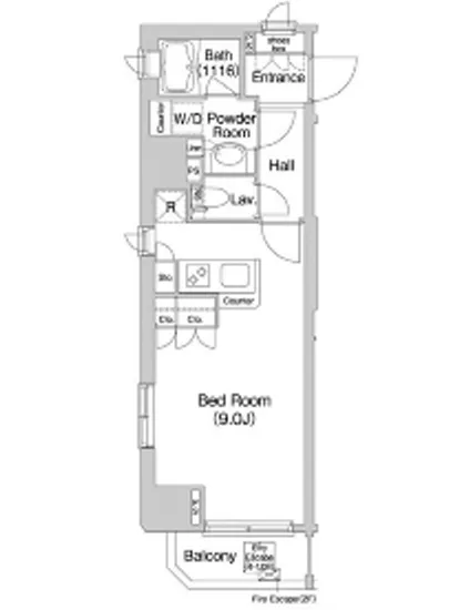 コンフォリア市谷柳町 401