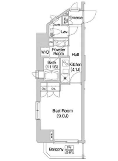 コンフォリア市谷柳町 801