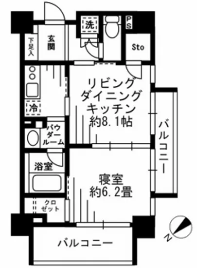 レジディア池尻大橋 1303