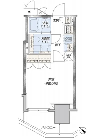 クレヴィアリグゼ小石川 202