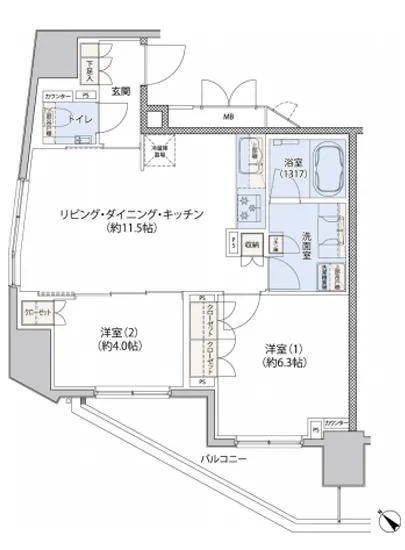 クレヴィアリグゼ小石川 1501