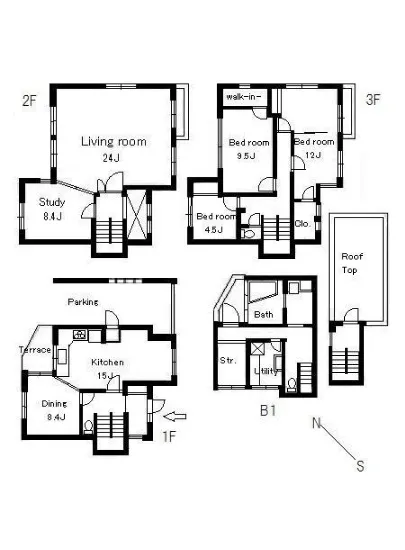 三田1丁目戸建住宅 1F