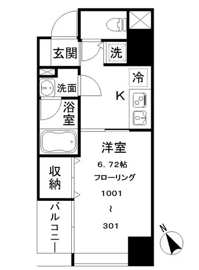 ウエストテラス汐留 401