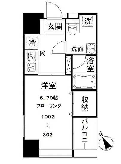 ウエストテラス汐留 502