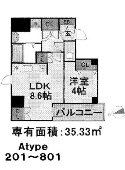 アクシア日本橋茅場町 801