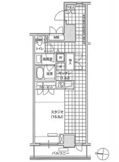 ブリリアイスト東雲キャナルコート 217