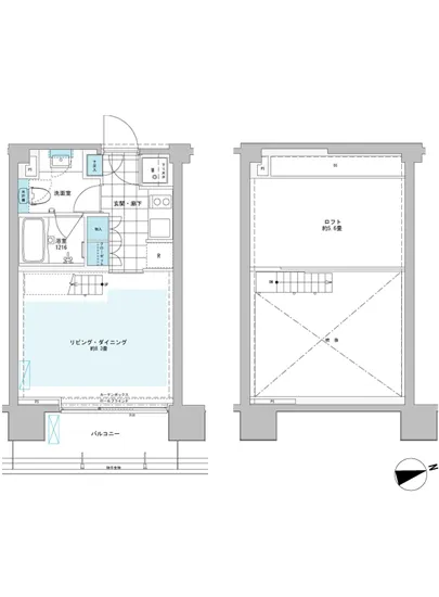 プライムアーバン芝浦LOFT 602