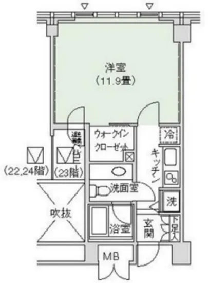 アクロスシティ中野坂上ハイツ 2106