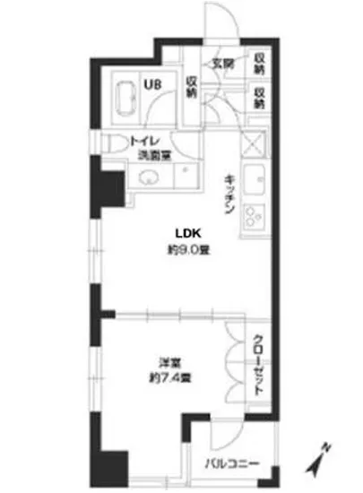 パークキューブ銀座イースト 405