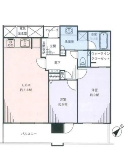 ライオンズタワー月島 24F