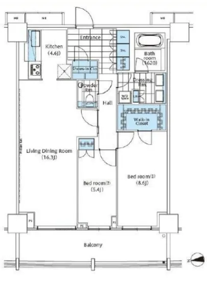 コンフォリア新宿イーストサイドタワー 1903