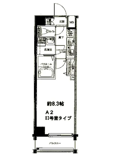 ラグディア麻布十番 203