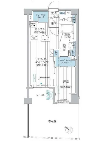 シティカレント目黒学芸大学 103