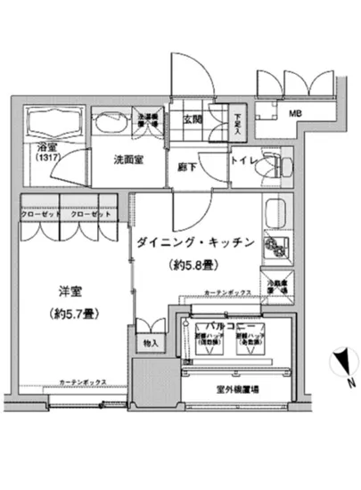 ウエストパークタワー池袋 1214