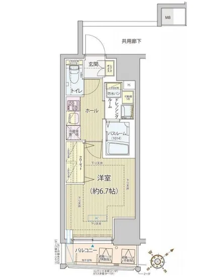 レビスタ白金高輪 1501