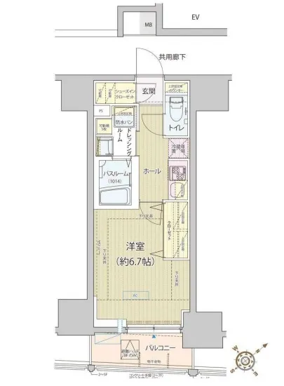 レビスタ白金高輪 502