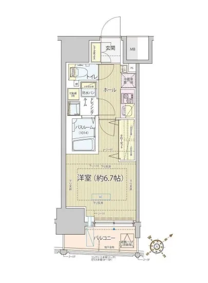 レビスタ白金高輪 702