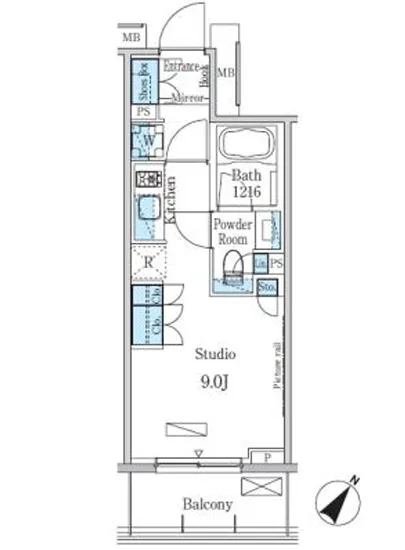 パークアクシス渋谷神山町 404