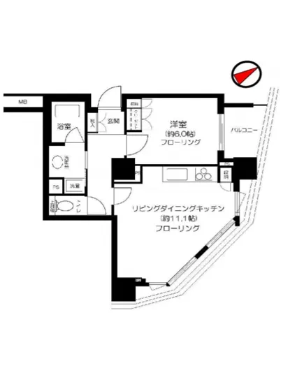 ドレッセ目黒インプレスタワー 5F