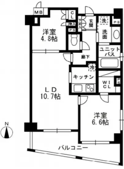 レジディア中落合 A-604