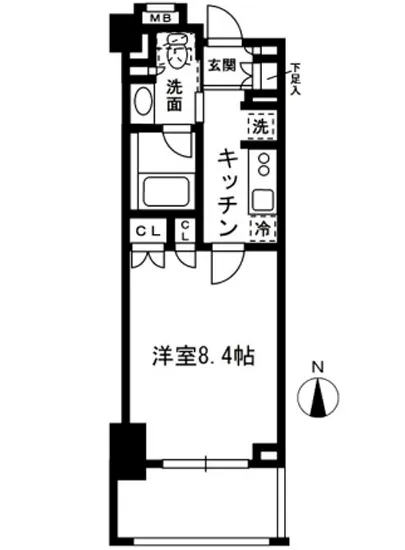 レジディア中落合 B-413