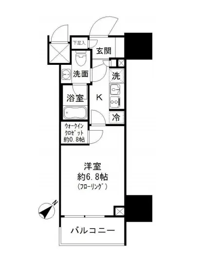 パークリュクス白金高輪 6F