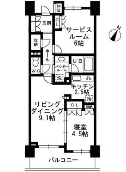 シャンピアグランデ深沢 105