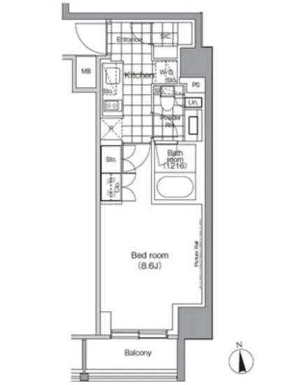 パークハビオ門前仲町 1001