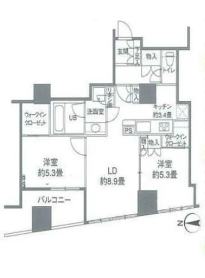 カスタリアタワー品川シーサイド 2201