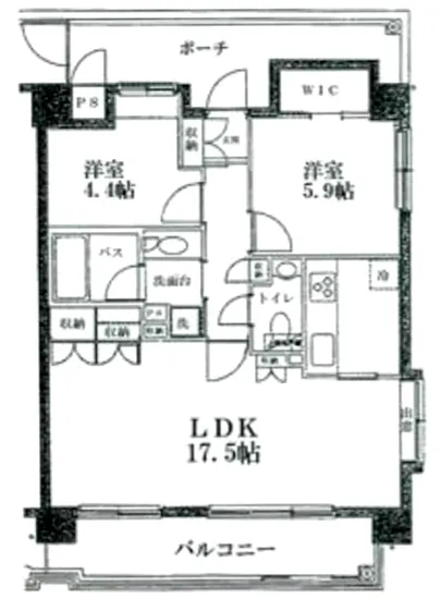 東急ドエルアルス恵比寿イスト 2F