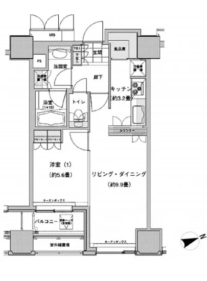 ウエストパークタワー池袋 1411