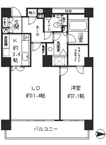 リバーポイントタワー 1604