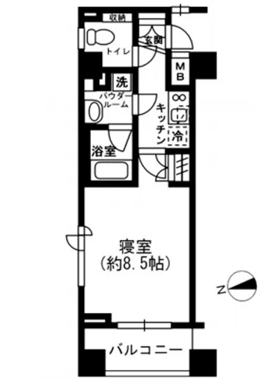 レジディア四谷三丁目 802