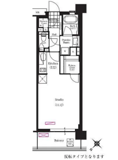 ブリリアイスト三軒茶屋 B-304