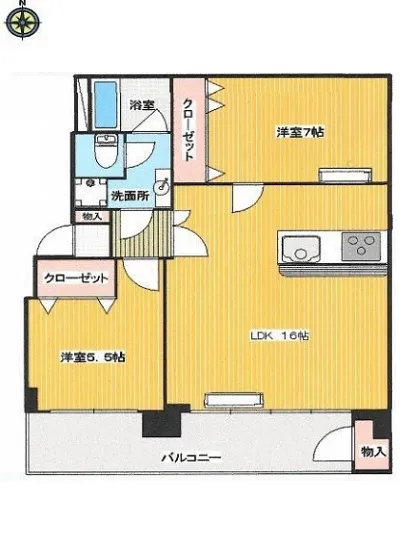 芝白金団地 3-203