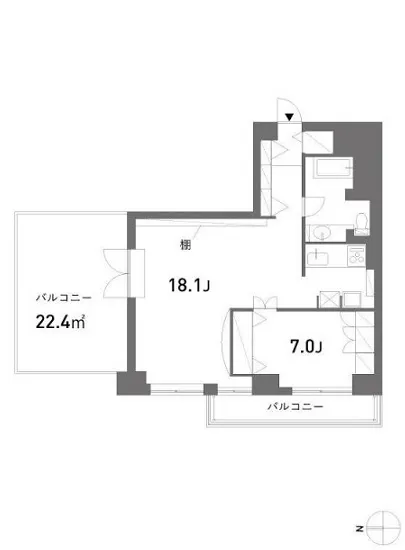 イトーピア南麻布マンション 7階