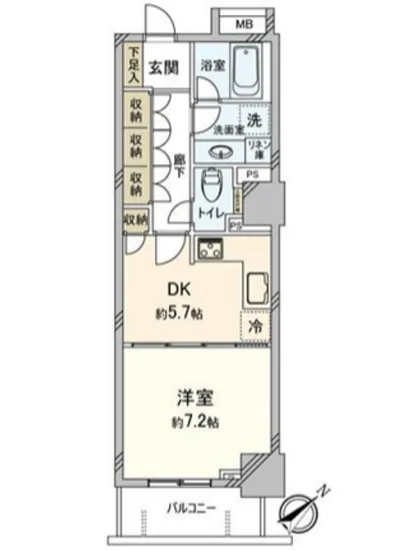 ファミール月島グランスイートタワー 1206