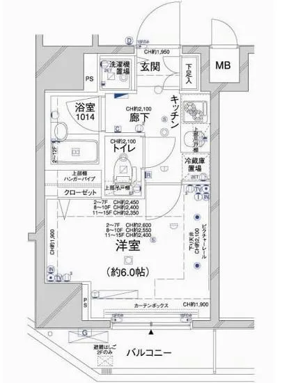 コンシェリア新橋 1204