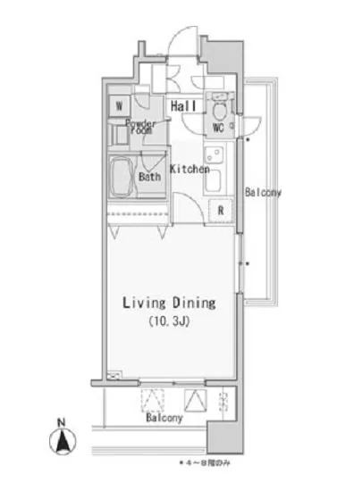 レジディア西麻布 210