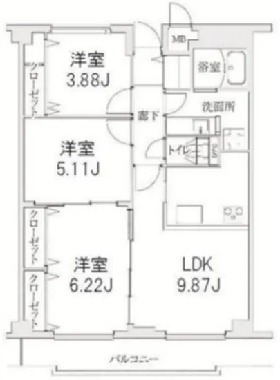 コスモリード学芸大学 303