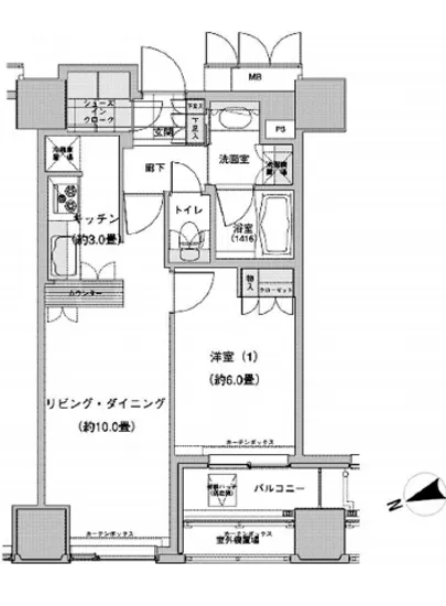 ウエストパークタワー池袋 2104