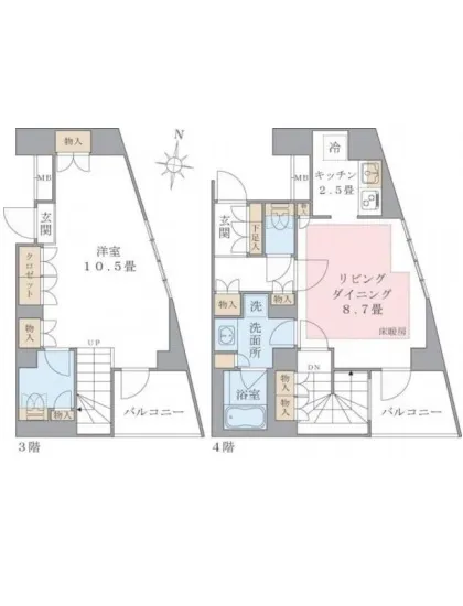 ブリリアイスト東雲キャナルコート 446