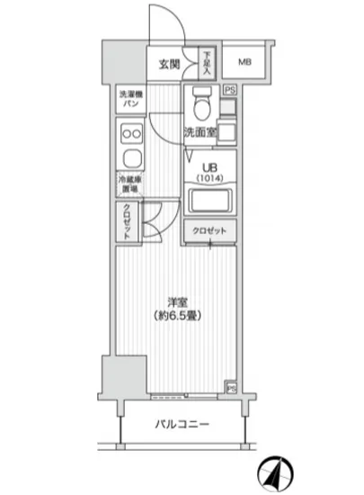 レジディア笹塚2 405