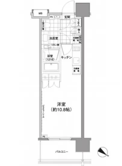 パークハビオ渋谷神山町 603